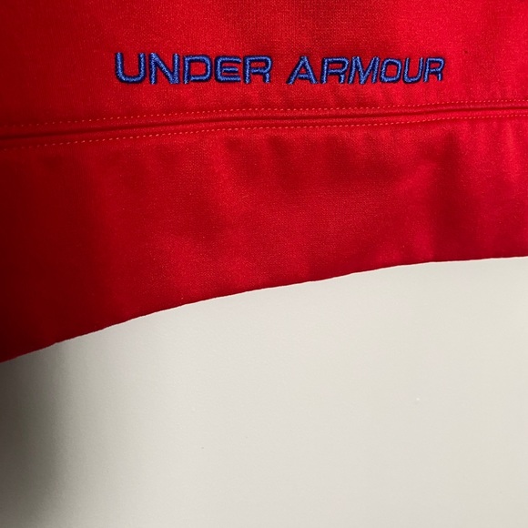 Men’s red Under Armour hoodie Size - S - Picture 4 of 4